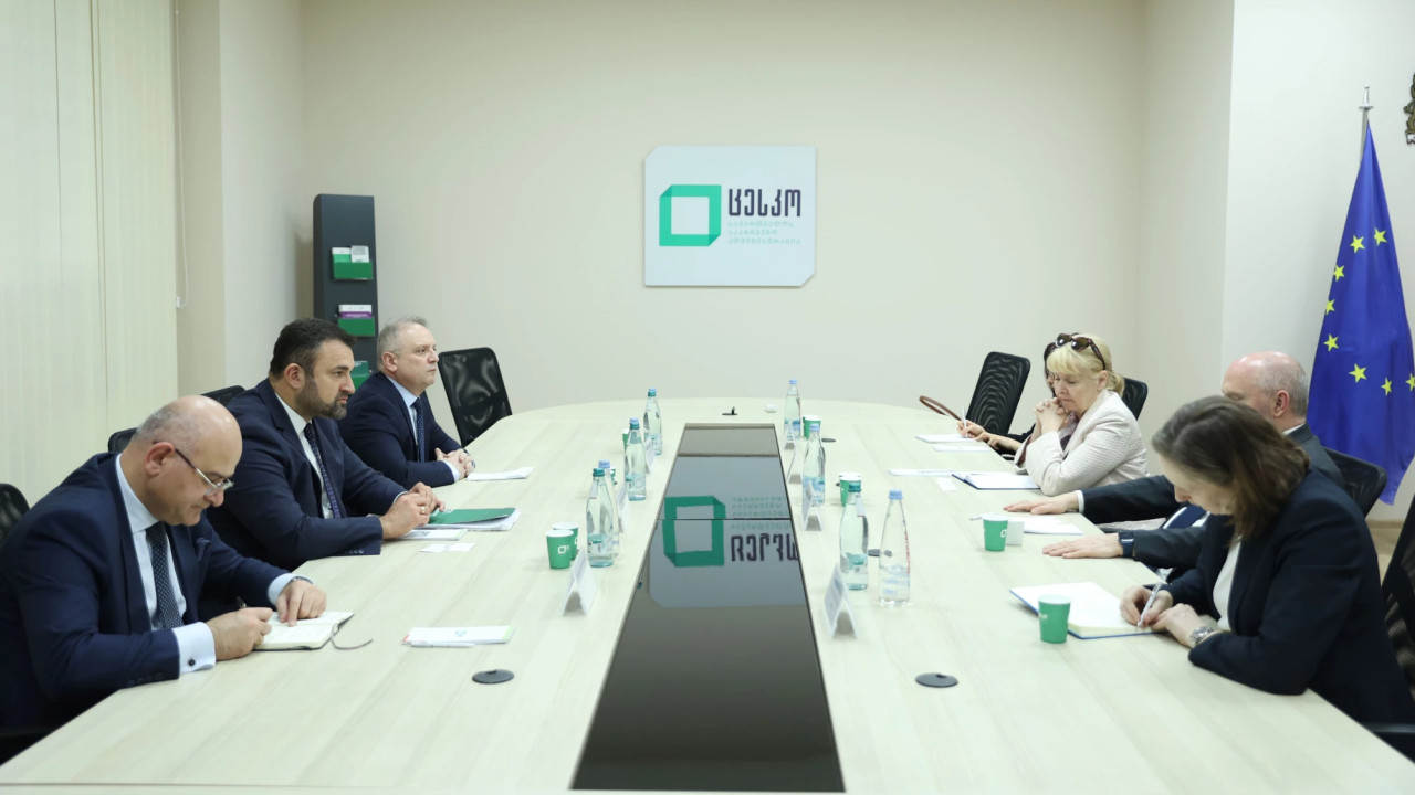 ცესკოს თავმჯდომარე ეუთოს გენერალურ მდივანს შეხვდა