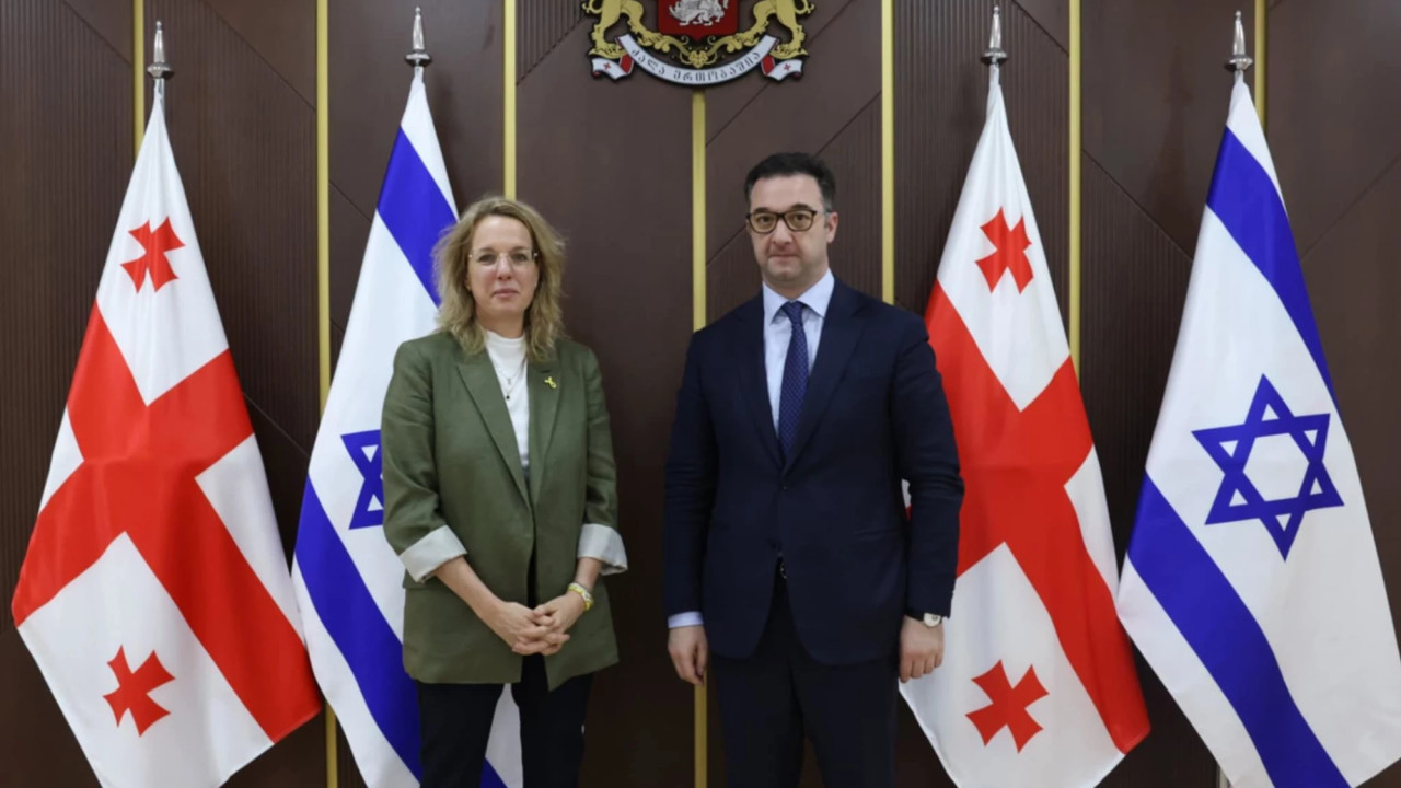 დავით სონღულაშვილი ისრაელის სახელმწიფოს საგანგებო და სრულუფლებიან ელჩს საქართველოში ჰადას მეიცადს შეხვდა