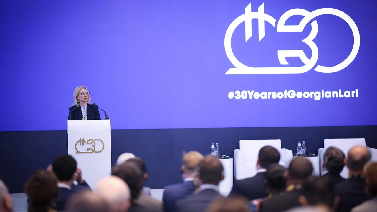 ლარის მიმოქცევაში შესვლიდან 30 წლის საიუბილეო ღონისძიებების ფარგლებში საერთაშორისო კონფერენცია გაიმართა