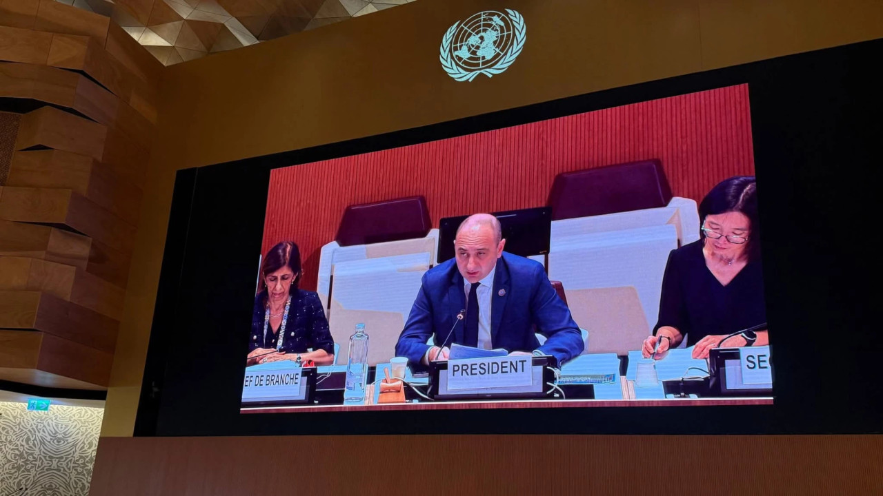 ირაკლი ლექვინაძე ჟენევაში UNCTAD-ის საერთაშორისო კონფერენციას პრეზიდენტის რანგში ხელმძღვანელობს