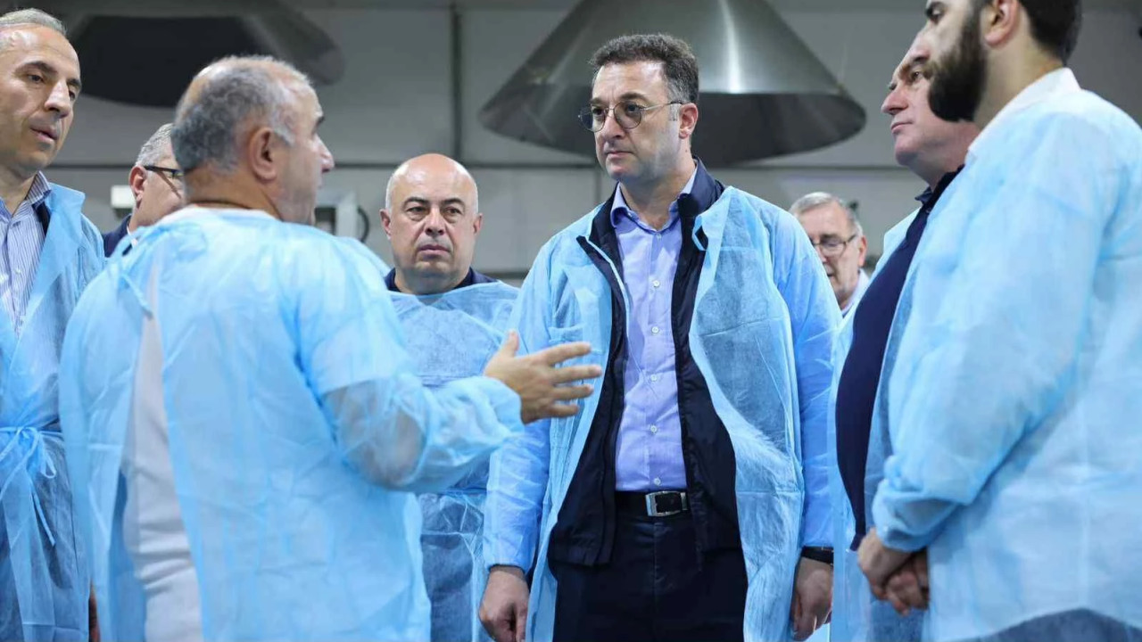 დავით სონღულაშვილი სახელმწიფოს ხელშეწყობით შექმნილ რძის გადამმუშავებელ საწარმოში სამუშაო პროცესს გაეცნო