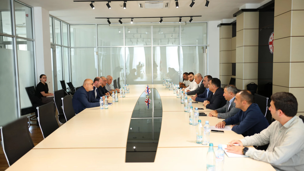ქვემო ქართლის რეგიონის მელიორაციის საკითხებზე სამუშაო შეხვედრა გაიმართა