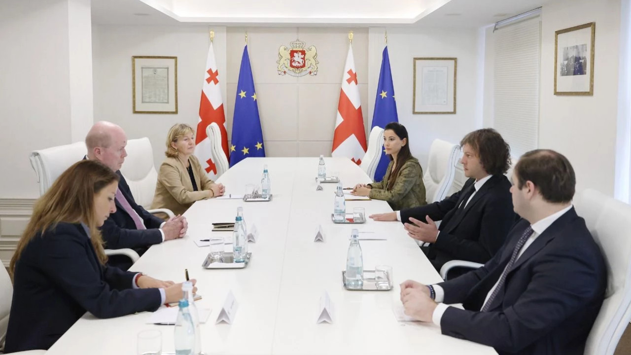 ირაკლი კობახიძე BP-ის რეგიონულ პრეზიდენტს შეხვდა - დეტალები