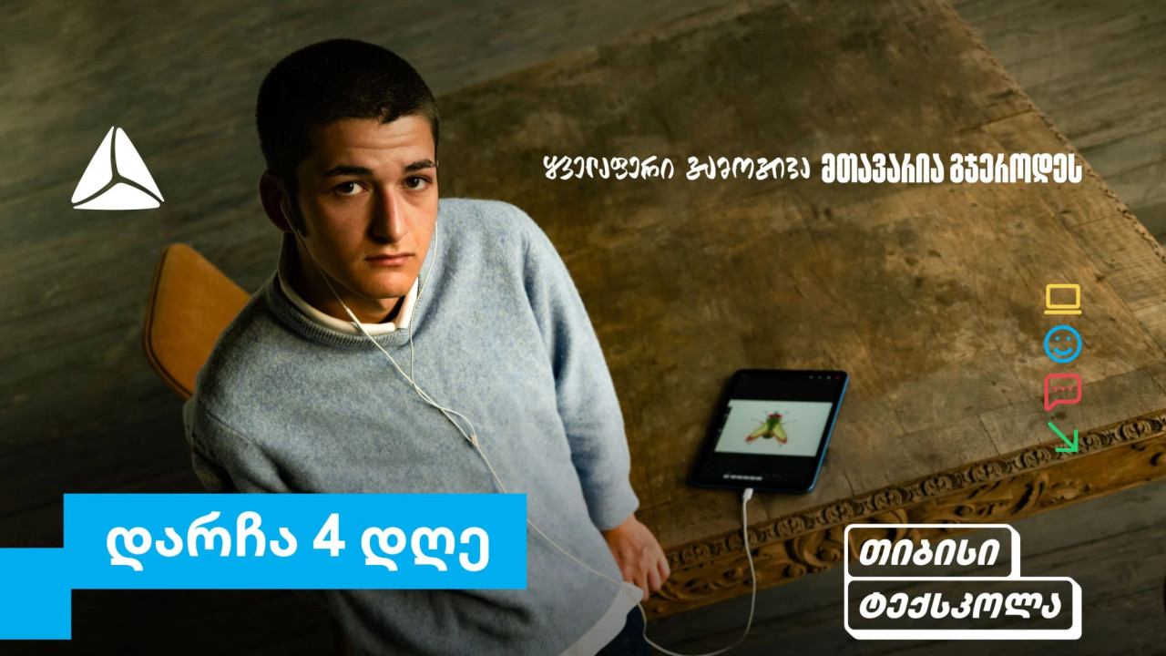 თიბისი ტექსკოლაში უფროსკლასელების რეგისტრაციების დასრულებამდე რამდენიმე დღე დარჩა