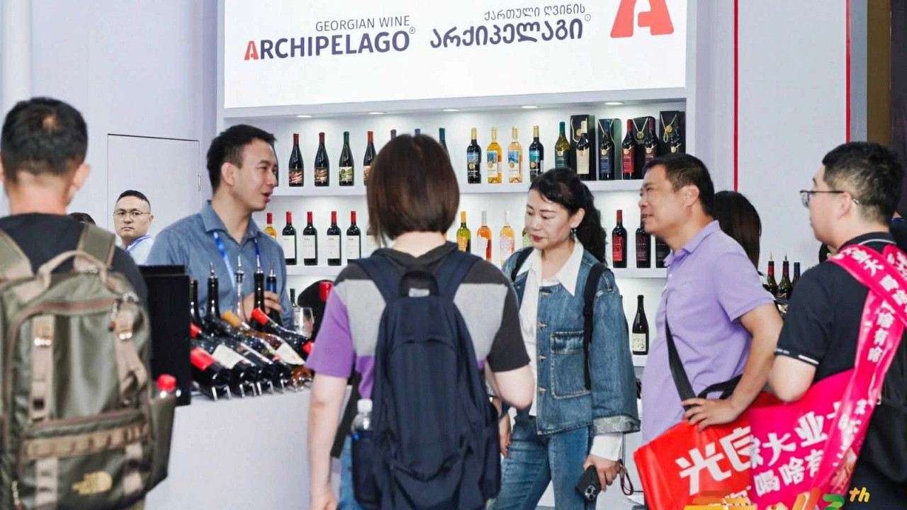 ღვინის ეროვნული სააგენტოს მხარდაჭერით, ქართული ღვინო გამოფენაზე - China Food and Drinks Fair იყო წარმოდგენილი