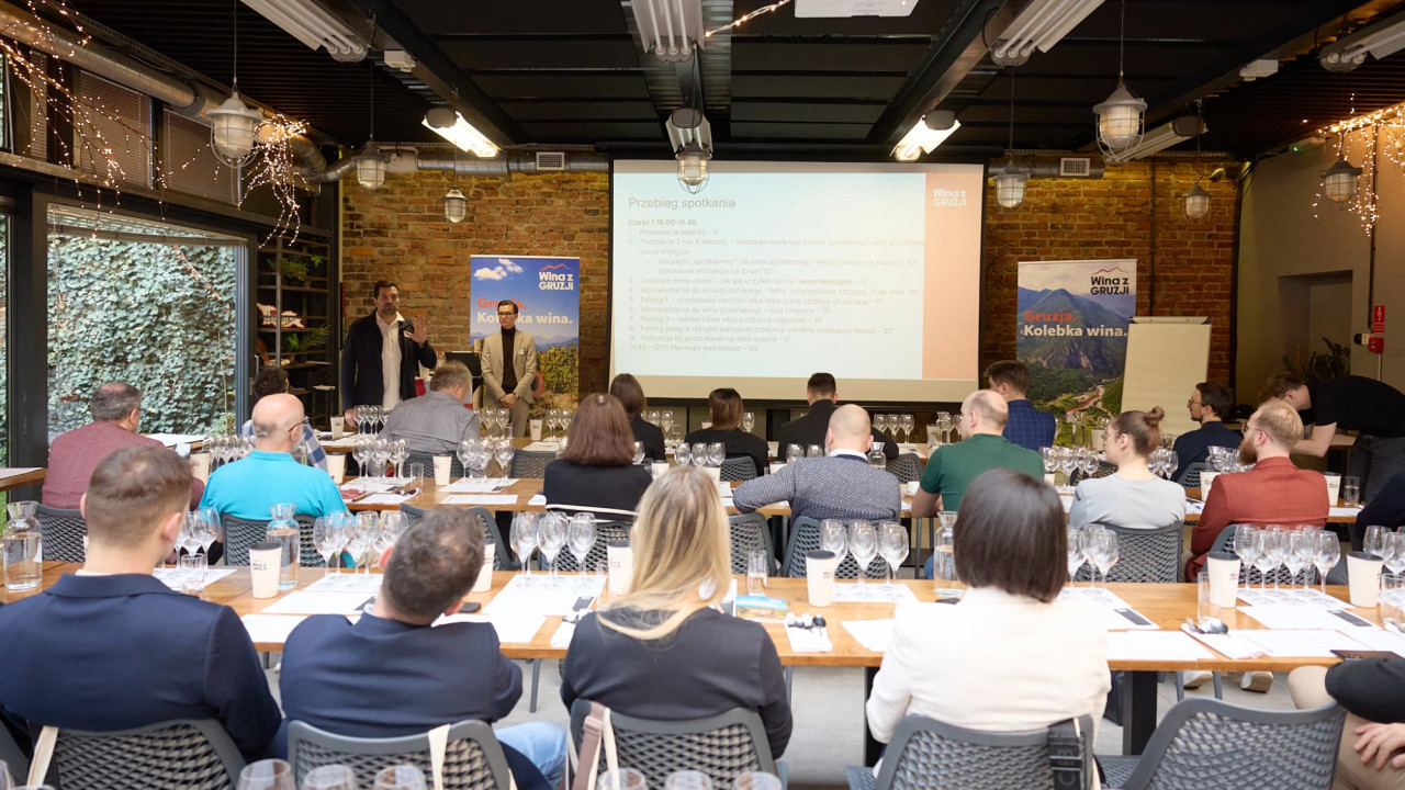 ვარშავაში HoReCa სექტორის წარმომადგენლებისთვის ქართული ღვინის წარდგენა გაიმართა