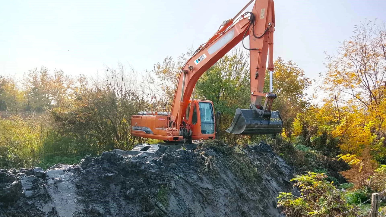 გურჯაანის მუნიციპალიტეტში სარწყავი არხების გაწმენდითი სამუშაოები მიმდინარეობს