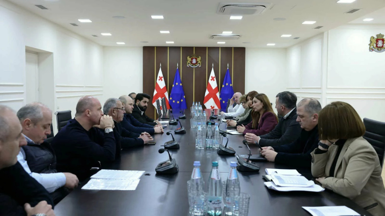 რუსთავში ატმოსფერული ჰაერის ხარისხის გაუმჯობესების საკითხზე ცემენტის საწარმოების წარმომადგენლებთან შეხვედრა გაიმართა