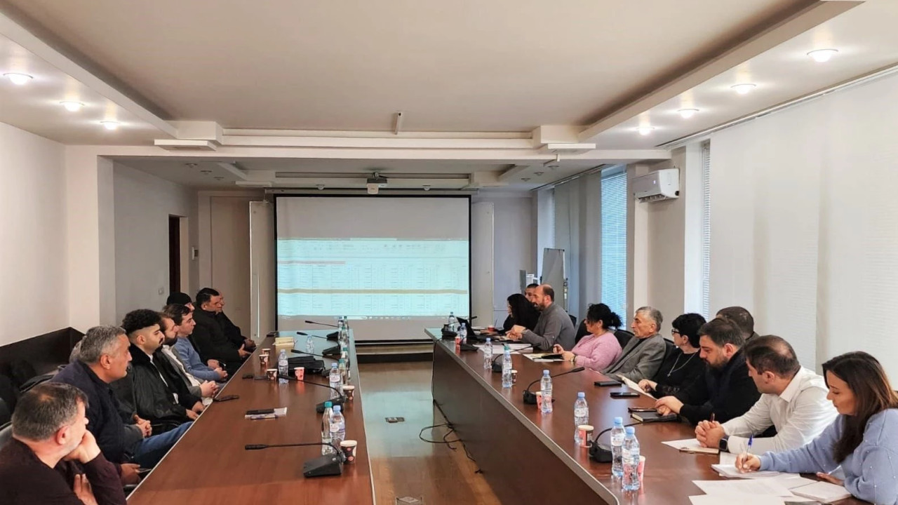 ფერმერები და ჰიდროელექტროსადგურების წარმომადგენლები წყლის მიწოდების საპროგნოზო რეჟიმებს გაეცნენ