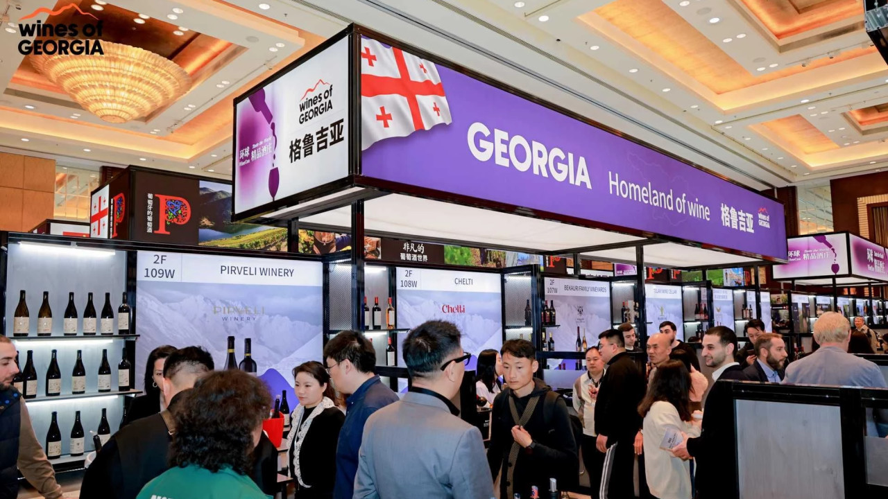 ღვინის ეროვნული სააგენტოს მხარდაჭერით, ჩინეთში ქართული ღვინის წარდგენა გაიმართა
