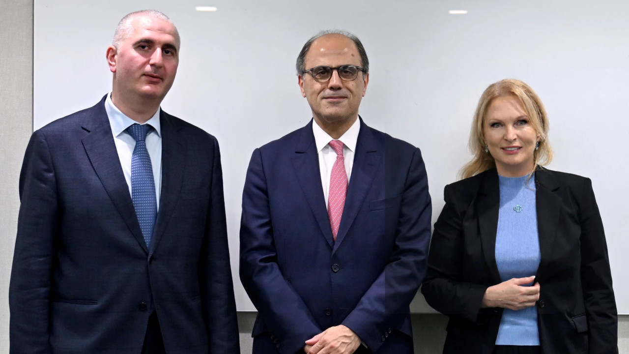 ნათია თურნავა IMF-ის ახლო აღმოსავლეთისა და ცენტრალური აზიის დეპარტამენტის დირექტორს ჯიჰად აზურს შეხვდა