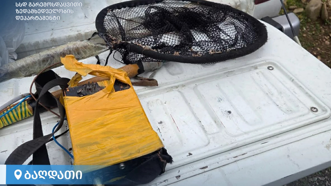 გარემოსდაცვითი ზედამხედველობის დეპარტამენტმა იმერეთში ბრაკონიერობის ფაქტი გამოავლინა