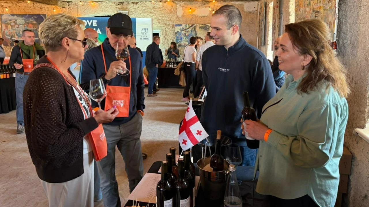 ქართული ღვინის წარდგენა სლოვენიაში, ქარვისფერი ღვინოების ფესტივალზე გაიმართა