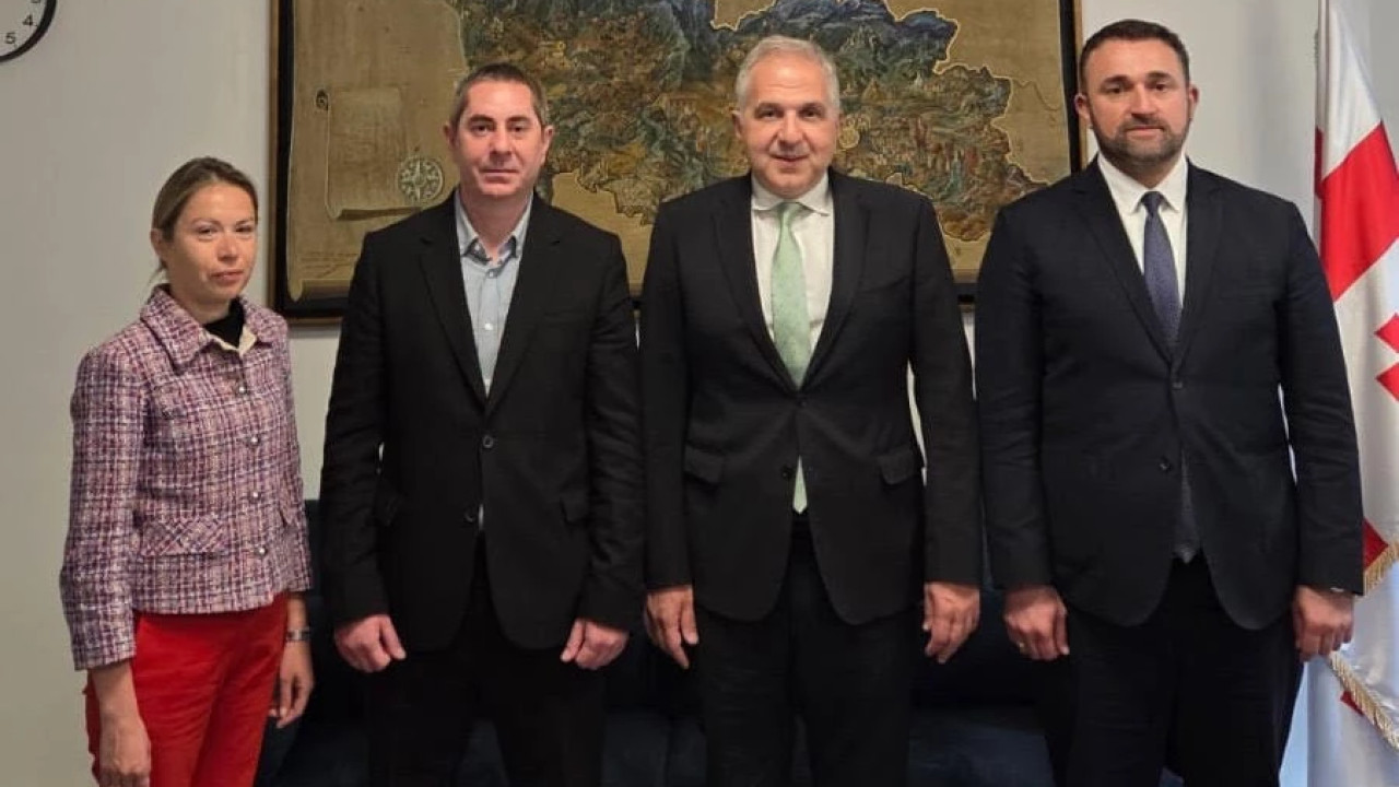 ცესკოს თავმჯდომარე და მდივანი საფრანგეთის რესპუბლიკაში საქართველოს საგანგებო და სრულუფლებიან ელჩს შეხვდნენ