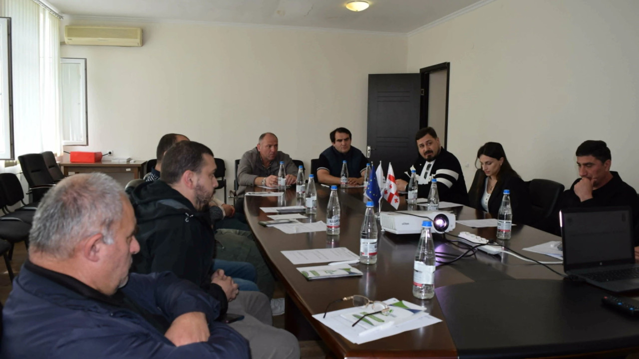 სოფლის მეურნეობის სახელმწიფო ლაბორატორიის სპეციალისტებმა ქუთაისში საინფორმაციო შეხვედრა გამართეს