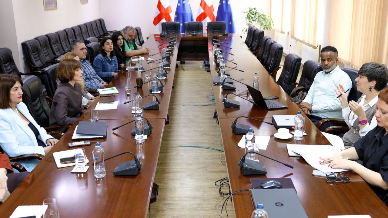 გარემოსდაცვითი ინფორმაციისა და განათლების ცენტრს სამუშაო ვიზიტით გაეროს გარემოსდაცვითი პროგრამის წარმომადგენლები ეწვივნენ