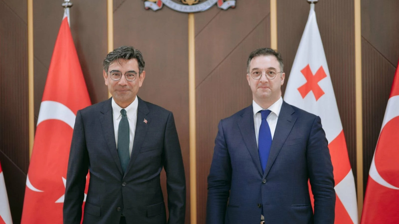 დავით სონღულაშვილი თურქეთის რესპუბლიკის ელჩს საქართველოში მუსტაფა თურქერ არის შეხვდა
