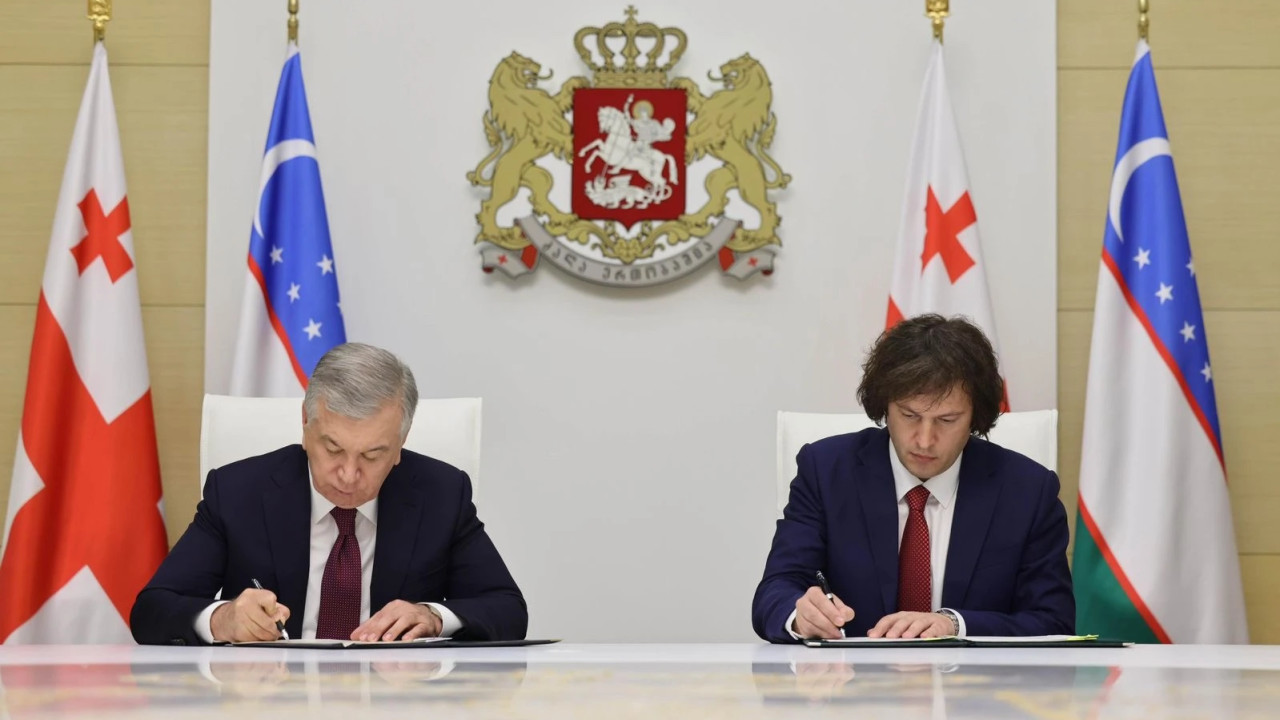 საქართველოსა და უზბეკეთის რესპუბლიკას შორის სტრატეგიული პარტნიორობის შეთანხმება გაფორმდა