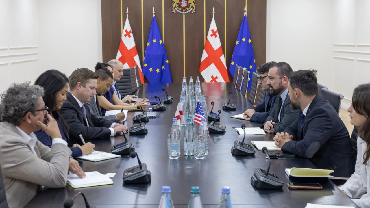 ლაშა ავალიანი ამერიკის საელჩოს და ამერიკული ორგანიზაცია FHI 360-ის წარმომადგენლებს შეხვდა