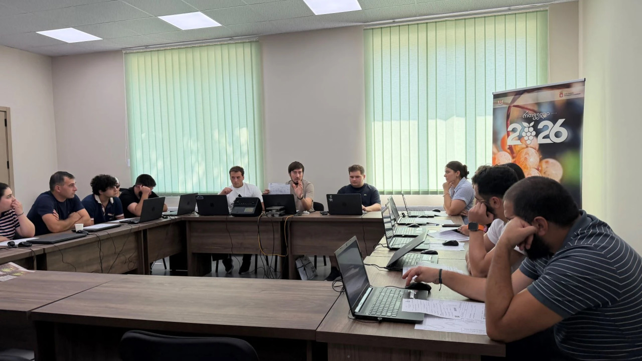 ღვინის ეროვნული სააგენტო რთველის პერიოდში 60-მდე ახალგაზრდას დაასაქმებს