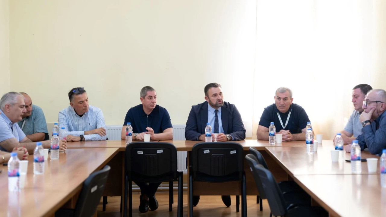 ცესკოს ხელმძღვანელი პირები ახმეტის საოლქო საარჩევნო კომისიას შეხვდნენ