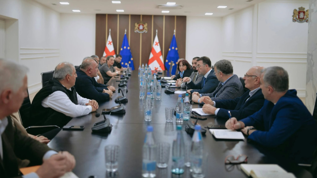 დავით სონღულაშვილი ხილის ექსპორტიორებს შეხვდა